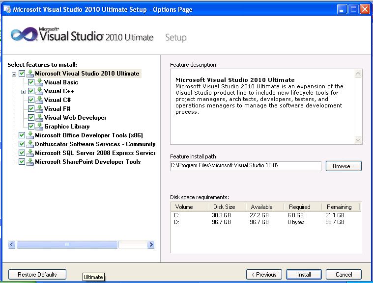 Visual Studio 2010 Free Download